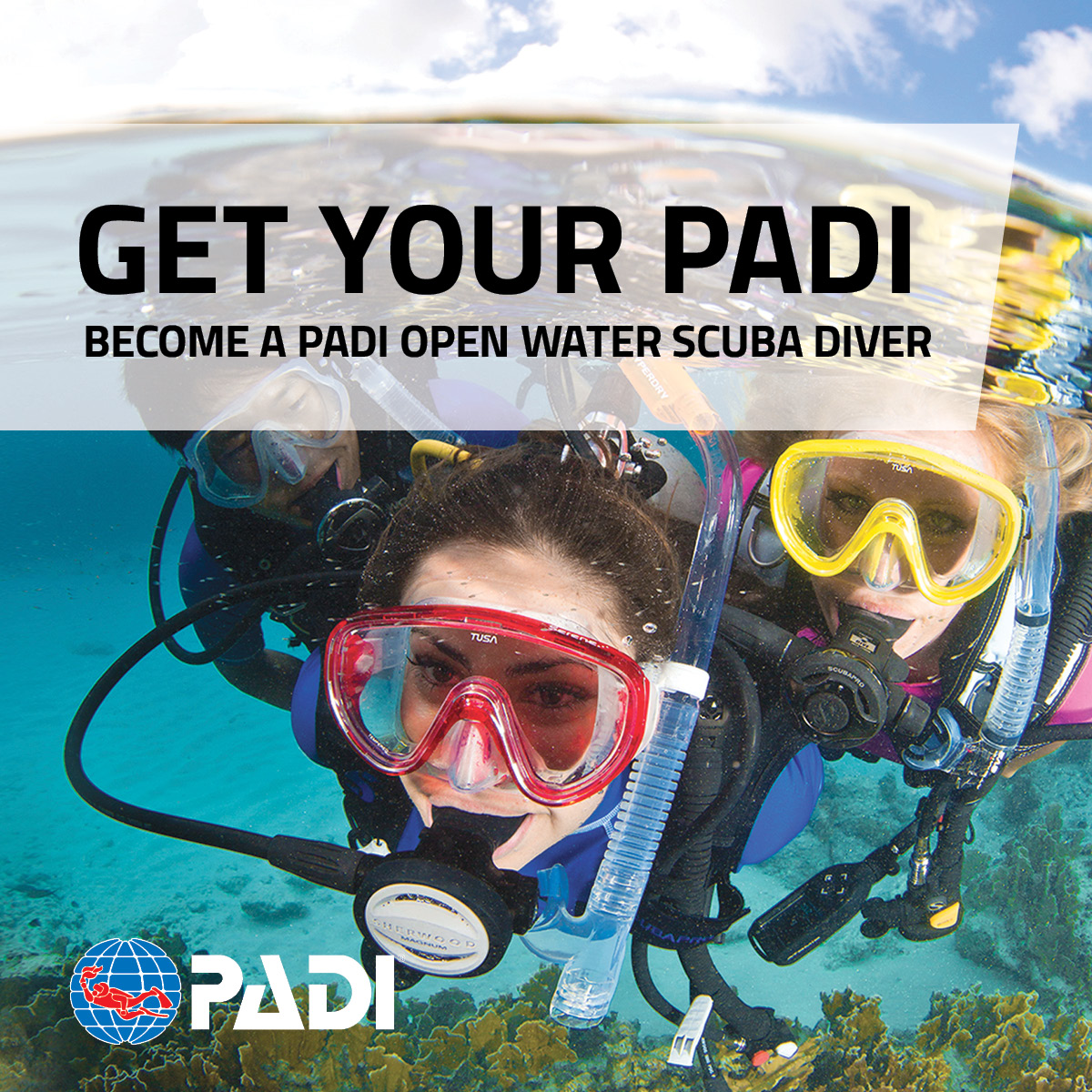 PADI Open Water Diver Certification Bundaberg