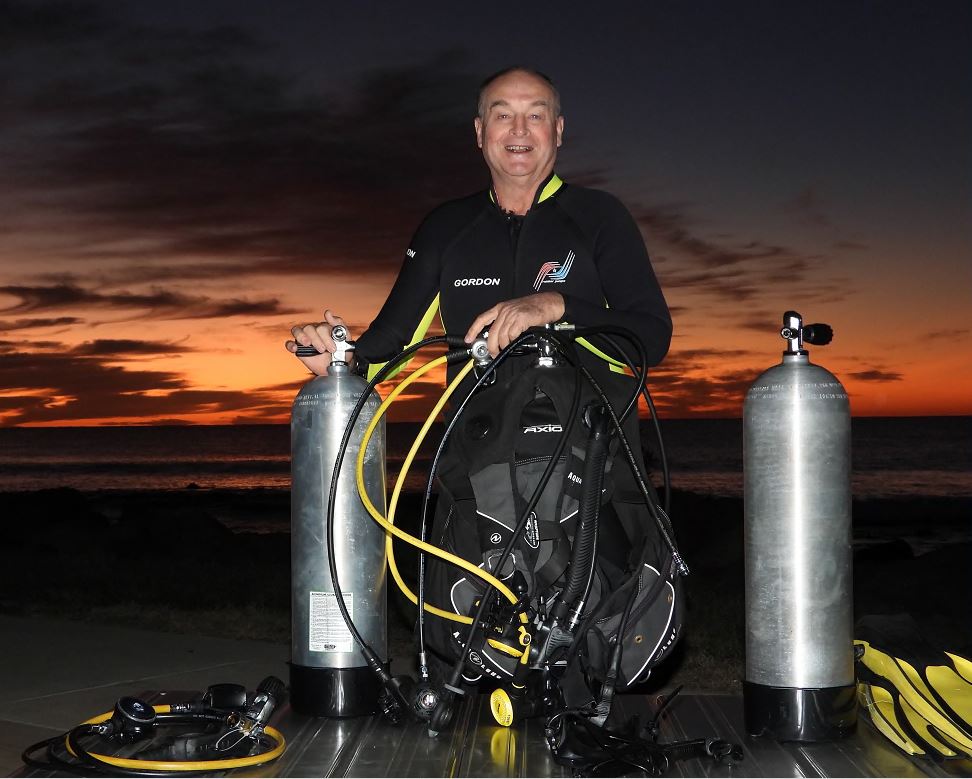 Gordon Evans - Diving Instructor at Turtle Town Scuba Bundaberg